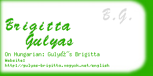 brigitta gulyas business card
